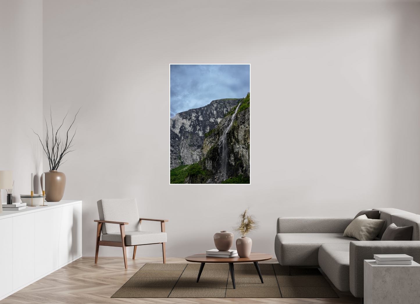 100 x 150 cm, Hahnemühle FineArt Baryta (print only) 1 cm white border Valley of Cascades