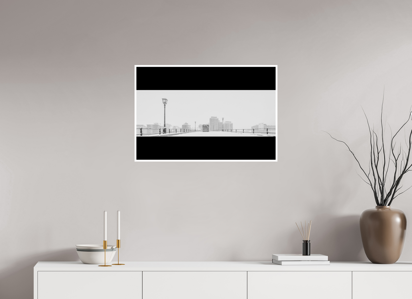 75 x 50 cm, Hahnemühle FineArt Baryta (print only) 1 cm white border Silence, Deep and White