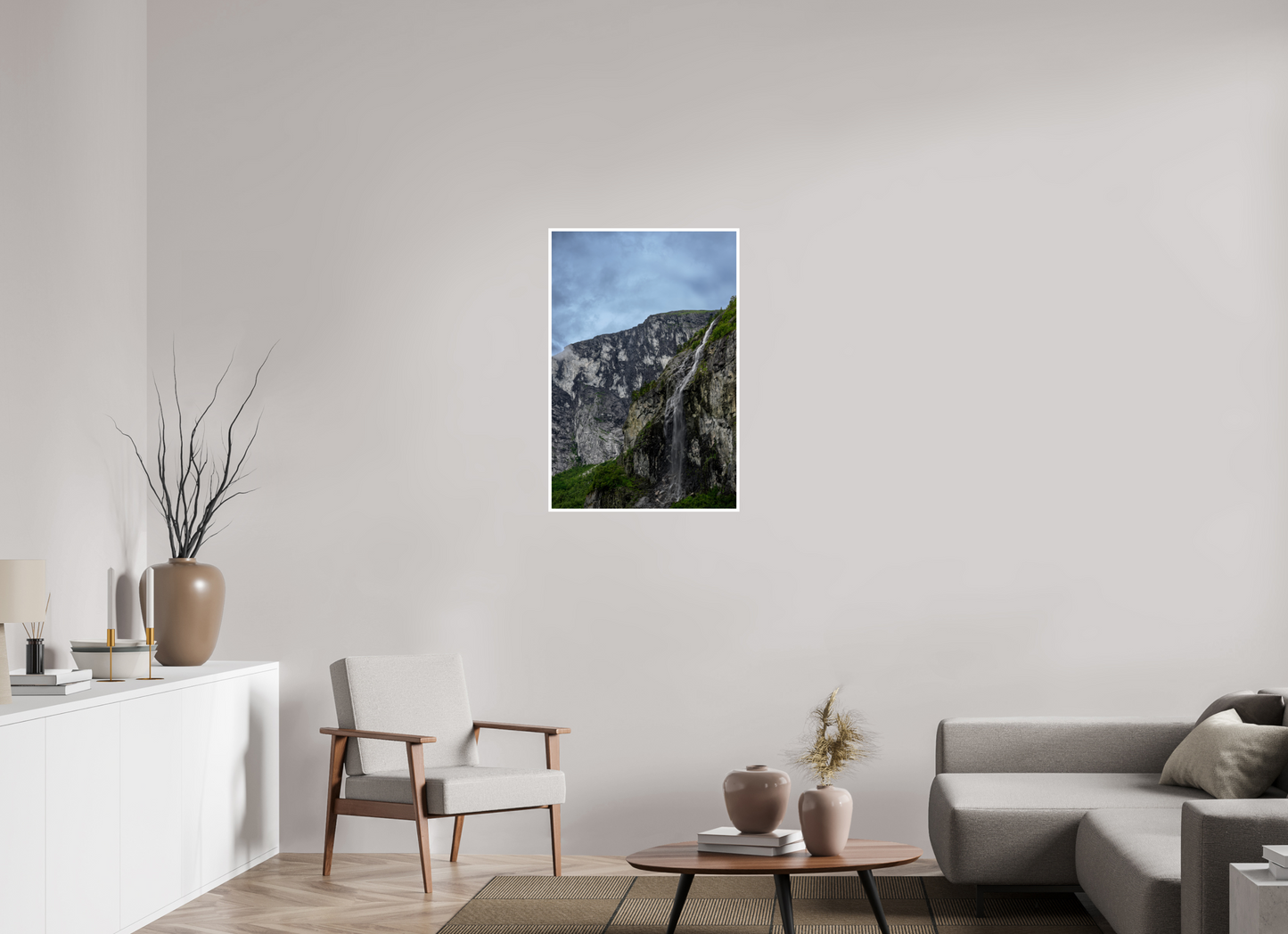 60 x 90 cm, Hahnemühle FineArt Baryta (print only) 1 cm white border Valley of Cascades