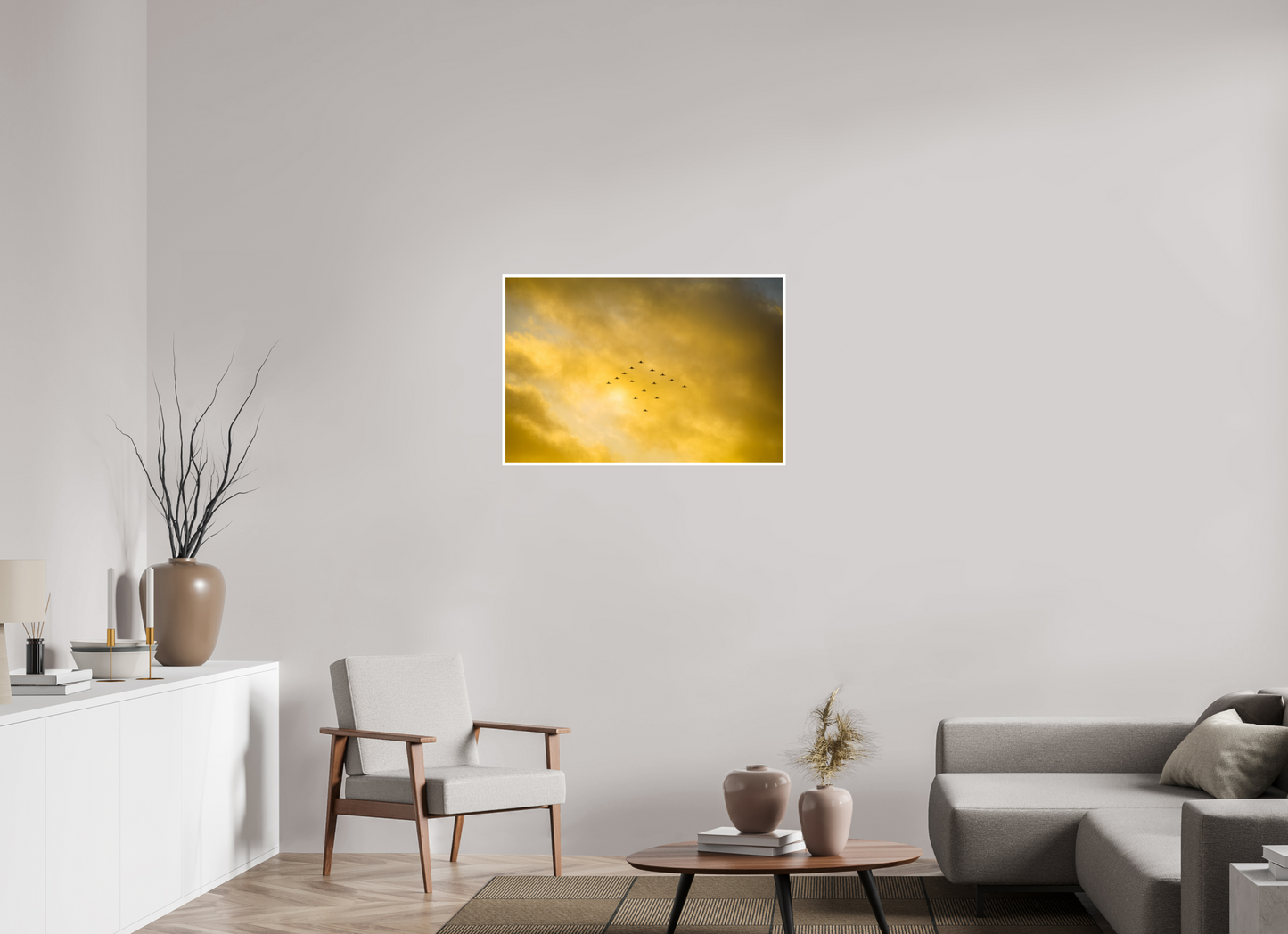90 x 60 cm, Hahnemühle FineArt Baryta (print only) 1 cm white border Sunset Vanguard